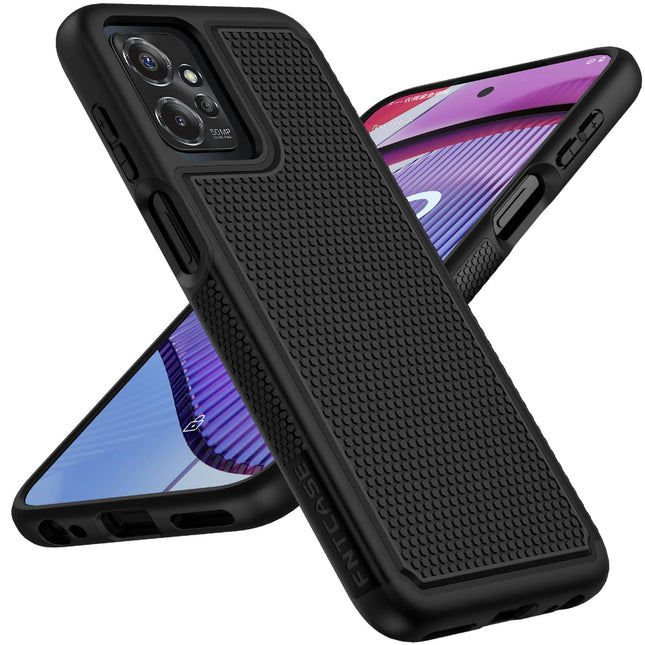 FNTCASE for Motorola Moto G-Power-5G 2023 Case: Moto G 5G 2023 Case Dual Layer Shockproof Protective Textured Design Cel