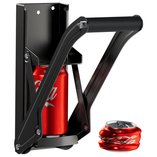 Can Crushers for Recycling - 16 Oz Heavy Duty Aluminum Can Crusher Wall Mounted - Soda and Beer Can Smasher for Recycling with Bottle Opener - for