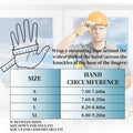 JUMPHIGH Mens Work Gloves, Synthetic Leather Mechanic Gloves Utility Gloves, Touchscreen Working Gloves for Multipurpose, Construction, Warehouse,