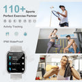 GADIXY Smart Watches for Men Women with Bluetooth Calls,1.83" Fitness Tracker with Spo2/Hr/Sleep/Bp Monitor,110+ Sports Activity Trackers,Ip68