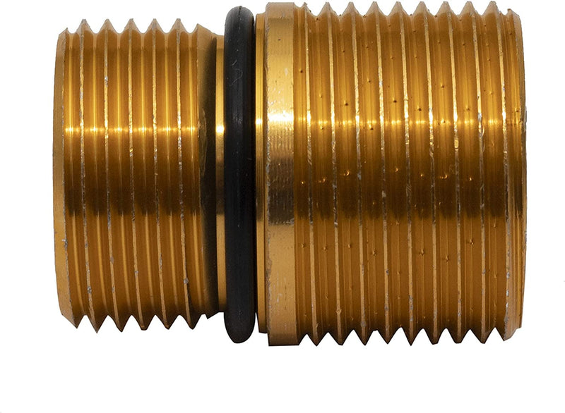 Simpson Cleaning 7110264 Water Oulet Fitting for OEM Technologies Axial Cam Pressure Washer Pumps, Gold