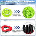 Wa.Ie Jiemimicrofiber Spin Mop Refills Head Compatible for Easywring 1-Tank System,1 Mop Scrub Brush + 1 Mop Base + 4 Pack Cleaning Floor Mop Head