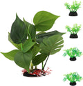 ALEGI Aquarium 10 Inch Silk Plants for Betta Fish Tank, Underwater Aquatic Water Grass Decor