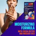 Icy Hot PRO Pain Relief Massaging Balm with Easy-Grip Applicator for Muscles & Joints, Fast-Acting, Moisturizing Formula with Maximum-Strength