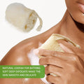 Natural Loofah Sponge Shower Organic Luffa Bath Loofa Exfoliating Body Scrubber Loofah for Men Women Adults Back Face Body Skin SPA Care - 6 Pieces