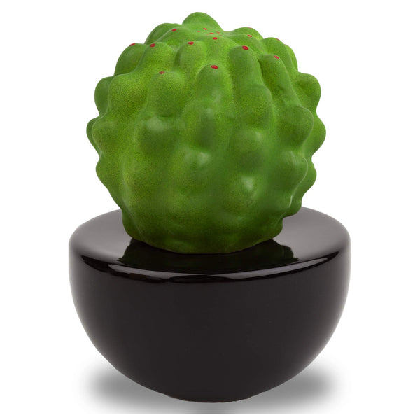 Frank Cactus, Non-Electric Ceramic Diffusers for Essential Oils and Aromatherapy Fragrance, White Ceramic Diffusers in Car or Desk Office Decor