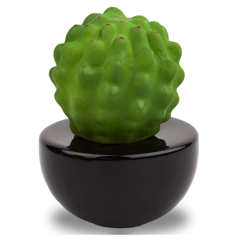 Frank Cactus, Non-Electric Ceramic Diffusers for Essential Oils and Aromatherapy Fragrance, White Ceramic Diffusers in Car or Desk Office Decor