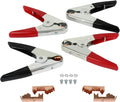 Battery Jumper Cable Clamps Heavy Duty, 1100A Battery Booster Cable Insulated Parrot Clips, Battery Charging Connector Kit for Car, Auto Heavy