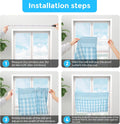 AIZESI 3Pcs White Spring Tension Rond Short Curtain Rods Small Curtain Tension Rods 16 to 28 Inch Adjustable Curtain Rod Tension Extendable Spring