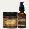 Every Man Jack Beard Oil & Beard Butter Bundle - Sandalwood Fragrance - Rejuvenates, Hydrates & Styles Dry Beards - Naturally Derived with Cocoa