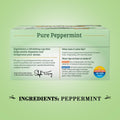Twinings Pure Peppermint Tea - Naturally Caffeine Free, Refreshing Mint Herbal Tea Bags Individually Wrapped, 50 Count