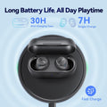 Earfun Free 2S Wireless Earbuds, [Upgraded Version] Bluetooth Earbuds with Deep Bass, 4 Mics for Clear Call, Customizable EQ App, IPX7 Waterproof