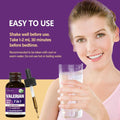 Valerian Root Sleep Support Drops, Passion Flower, Chamomile, Lavender, Soursop Leaves, & Hibiscus Herb Extract Supplement Tincture for Sleep