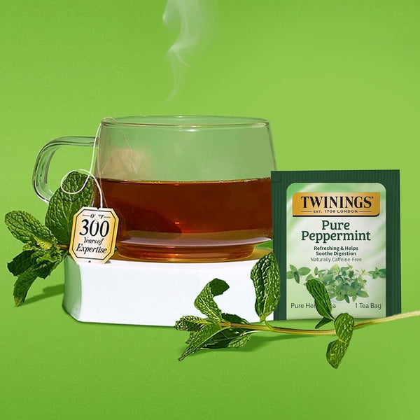 Best of Twinings, 56 Count, 7 Flavor Herbal & Black Tea Bag Variety Sampler, Caffeinated, Decaffeinated, Caffeine- Free â Perfect Gourmet Gift Set