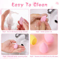 40Pcs Mini Beauty Blender Multi Colored Makeup Sponge Professional Beauty Blender Sponge Super Soft Facial Makeup Tools for Foundation, Powder, Liquid