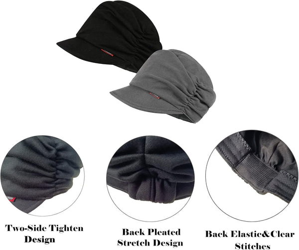 FGSS Soft-Cancer Headwear for Women Patients Chemo Slouchy Beanie(M/L)