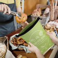 Bread Bags for Homemade with Beeswax Wrap - Zipper Reusable Bread Bag for Sourdough 2-Pack, Reusable Food Storage Bag to Keep Sourdough Fresh,