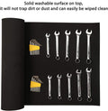 CASOMAN Professional Tool Box Liner and Drawer Liner - 16 Inch (Wide) X 6 Feet (Long), Non-Slip,Black