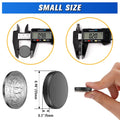 Grtard 20 Pack round Ceramic Magnets with Adhesive Backing Ceramic Magnets round Disc Magnets, Perfect for Refrigerator Button DIY Cup Tiny Magnet