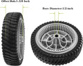 Parts Camp Front Drive Wheels Mtd/Troy-Bilt 734-04018, 734-04018A, 734-04018B, 734-04018C Lawnmower Wheels (Set of 2)