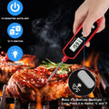 Lonicera Digital Cooking Thermometer for Bread Baking, Food and Water Temperature Measurement. Waterproof and Long Stem with Meat Temp Guide,
