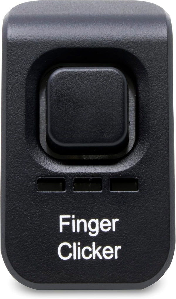 Educator Dog Training Finger Clicker with Audible Sound for Positive Reinforcement, Behavior and Obedience Pet Trainer, Yellow