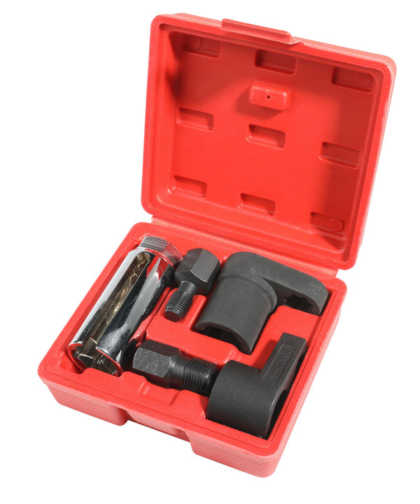 Zlirfy 5PCS Oxygen Sensor Removers,Automotive Oxygen Sensor Socket Wrench Remover Tool and Thread Chaser Set,O2 Oxygen Sensor Socket Set for