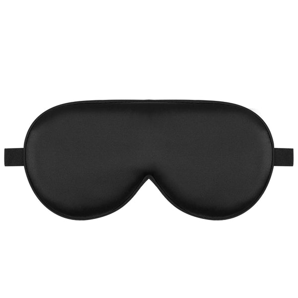 Alaska Bear Sleep Mask Silk Cover Eye Contour Built-In No Pressure for Sleeping, Upgrade over Conventional Flat Satin Eye Masks, Machine Washable
