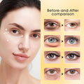 Adofect 30 Paris under Eye Patches 24K Gold under Eye Mask for Puffy Eyes and Dark Circles Treatments, under Eye Bags Treatment Collagen Gel Pads