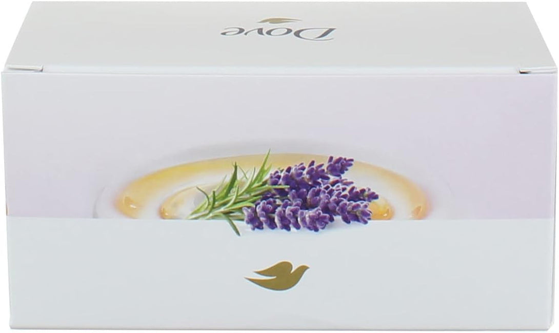 Dove Bath Bomb Milk Swirls Lavender & Honey Macaroon, 2 Pieces, Total Weight 5.6 Oz