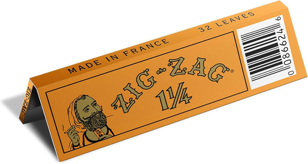 ZIG-ZAG Rolling Papers French Orange 1 1/4 ( 6 Booklets)