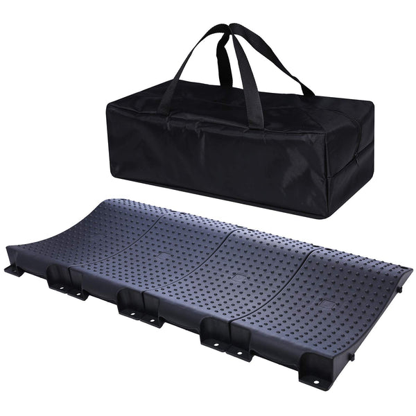 Homeon Wheels Tire Saver Ramps Anti-Slip Pads Design, Car Tire Wheel Ramps for Flat Spot and Flat Tire Prevention, Tire Savers for Storage,