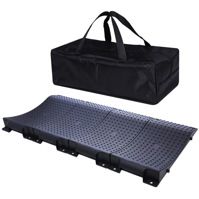 Homeon Wheels Tire Saver Ramps Anti-Slip Pads Design, Car Tire Wheel Ramps for Flat Spot and Flat Tire Prevention, Tire 