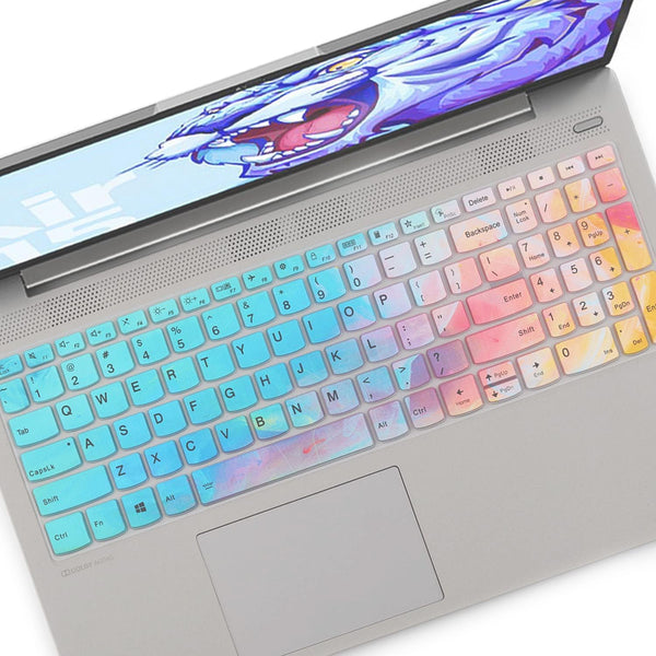 Keyboard Cover for Lenovo Yoga 7/Yoga 7I 15.6 16, 2025-2022 Ideapad 5/Ideapad 3/Ideapad 5I/Ideapad 3I/Ideapad 1 1I 15.6 17.3, Flex 5 15.6,