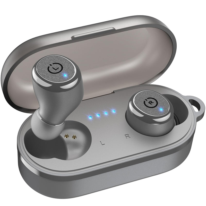 TOZO T10 Wireless Earbuds Bluetooth 5.3 Headphones, App Customize EQ, Ergonomic Design, 55H Playtime, Wireless Charging Case, IPX8 Waterproof