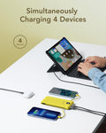 VEGER Portable Charger for Iphone with Built in Cables and Wall Plug, 10000Mah Slim Fast Charging USB C Power Bank, Travel Essential Battery Pack