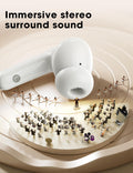 Wireless Earbuds, 2025 Ear Buds with Big Bass Stereo Sound, Lightweight Bluetooth Earbuds with 48 Hours Playtime, In-Ear Fit Earphones, IPX7,