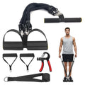 2025 Upgrade Pedal Resistance Band, 4-Tube Elastic Pull Rope Fitness Sit-Up Exercise Equipment at Home Gym Arm Abs Workout Equipment Leg