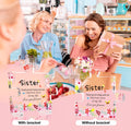 Sister Birthday Gifts, Big Sister Gifts for Girls, Acrylic Puzzle Plaque with Stand, Thoughtful Decoration for Special Moments, Ideal for
