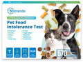 5Strands Pet Food Intolerance Test, at Home Sensitivity Test for Dogs & Cats, 270 Items, Hair Analysis, Accurate for All Ages & Breeds, Pet Gut