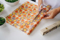 SUPERBEE Beeswax Wrap XL - Reusable Wrap for Food, Sandwiches, Cheese & Veggies - Passion