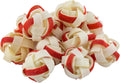 Dingo Goof Balls 15 Count, Premium Rawhide Treats for Small Dogs, Made with Real Chicken 15-Count