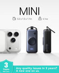 INIU 3-In-1 Portable Charger, Small 5000Mah Power Bank with Built-In USB C Cable and Watch Charger, 20W PD Fast Charging Battery Pack, Travel