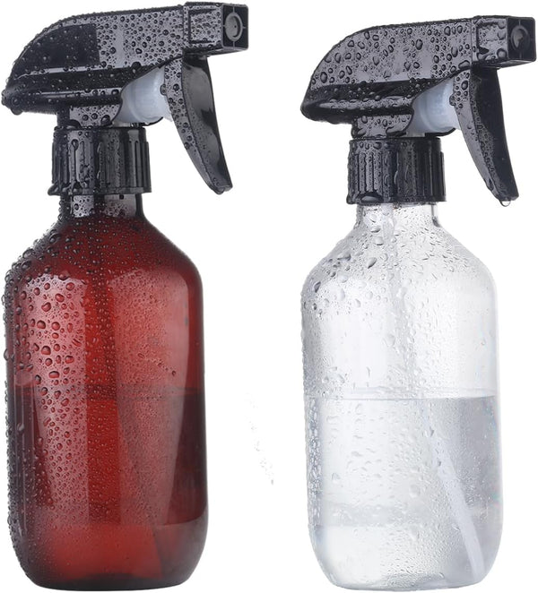 Teyssor Spray Bottles Water Spray Bottle - BPA Free - 10 oz/300 ml Plastic Refillable Containers Fine Mist Small Spray Bottle with Adjustable