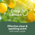 Clorox Disinfecting Cleaning Wipes for Spring Cleaning & Allergy Season, Bleach Free, Fresh Scent and Crisp Lemon, 75 Count Each, Pack of 3 Fresh