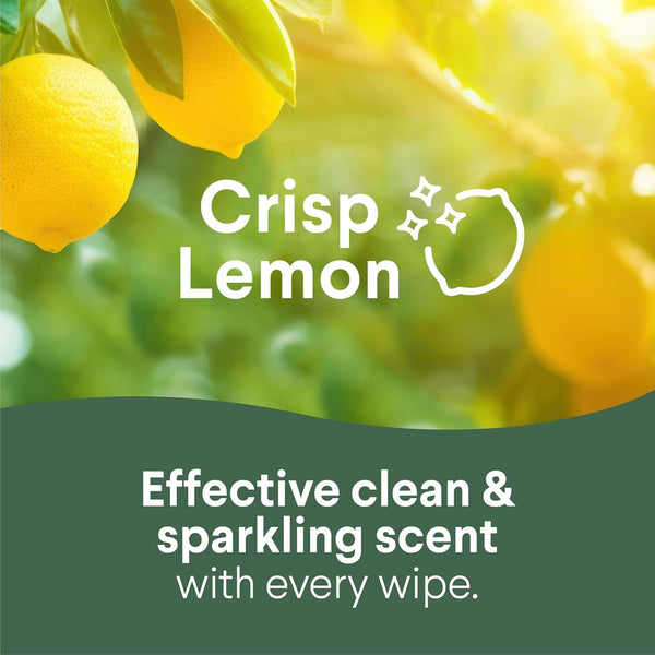 Clorox Disinfecting Cleaning Wipes for Spring Cleaning & Allergy Season, Bleach Free, Fresh Scent and Crisp Lemon, 75 Count Each, Pack of 3 Fresh