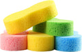 Temede 5-Pack Car Wash Sponges, 9.1" X 4.3" X 2.4" Large Sponges, Extra Thick Foam Kit for All-Purpose Cleaning, Ideal Washing Sponges for