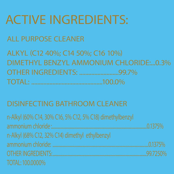 Clorox Disinfecting Multi-Purpose Cleaner Starter Kit, Household Essentials, One Reusable Spray Bottle plus 2 Refills