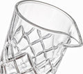 Tebery Seamless Crystal Cocktail Mixing Glass for Stirring Drinks, 16Oz Thick Bottom Bar Mixing Pitcher, Stirring Glass Drink Maker for Bar,