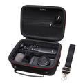 LTGEM Camera Case Compatible with Sony ZV-1F / ZV-1 / ZV-1 II Vlog Digital Camera, Tripod, Microphone and Vlogger Accessory Kit with Shoulder